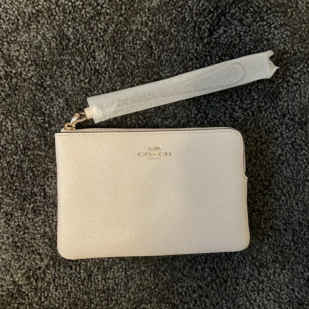 White Coach wristlet